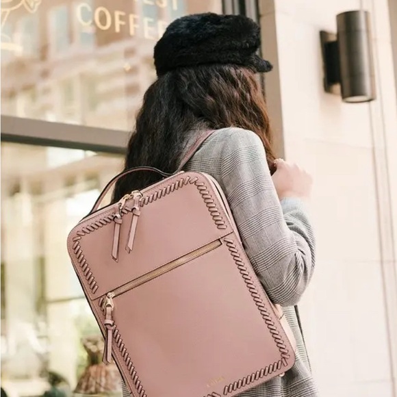 Kaya 15 inch Laptop Backpack in Mauve! - Picture 2 of 11